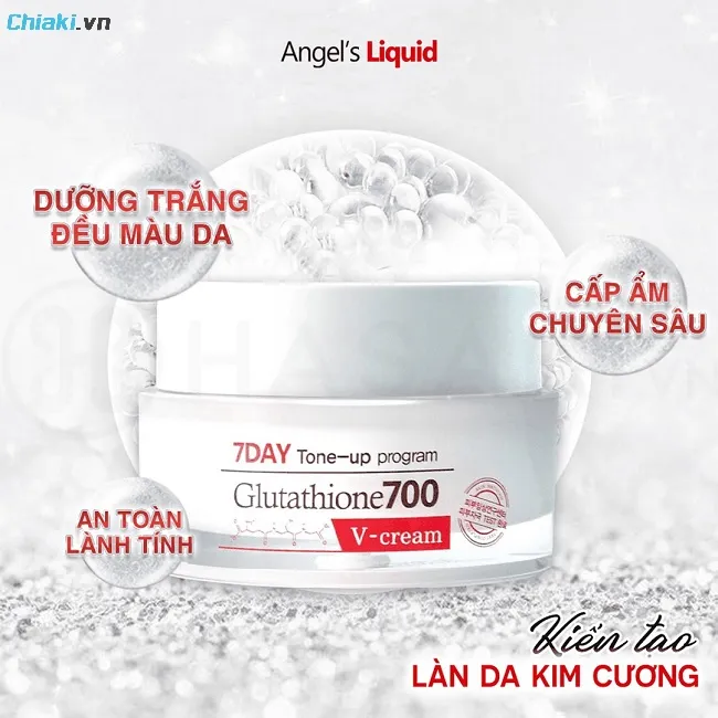 Kem dưỡng da H&agrave;n Quốc 7 Day Whitening Program Glutathione
