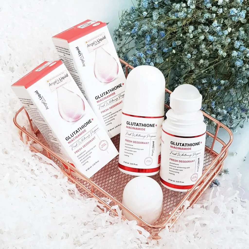 Lăn khử m&ugrave;i trắng da Angel's Liquid Glutathione Fresh-Up
