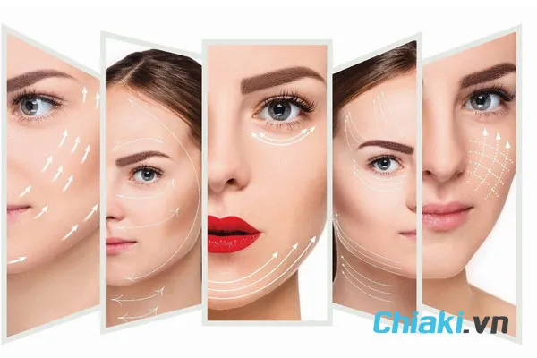 Massage da mặt, trẻ h&oacute;a l&agrave;n da