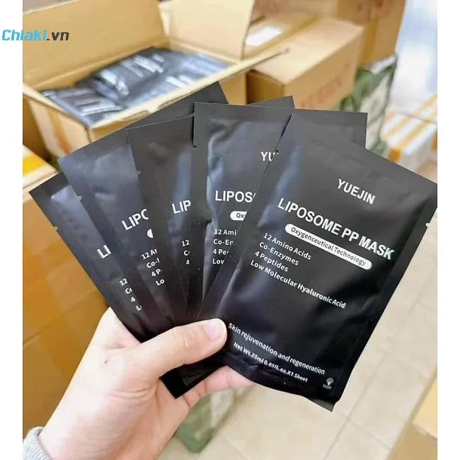 Mặt nạ hỗ trợ phục hồi, t&aacute;i sinh da Yuejin Liposome PP