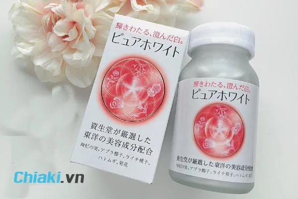 Vi&ecirc;n uống Collagen trắng da, trị n&aacute;m Shiseido Pure White