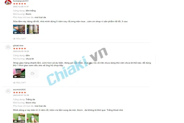 Review sữa tắm thơm l&acirc;u Manis White Body Shampoo