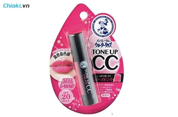 son Nhật Bản Rohto Mentholatum Water Lip Tone Up CC