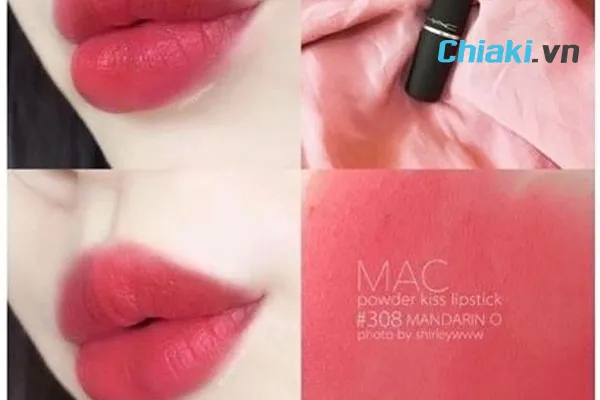 Son m&agrave;u hồng san h&ocirc; Mac