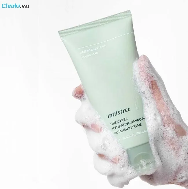 Sữa rửa mặt Innisfree cho nam Green Tea Cleansing Foam