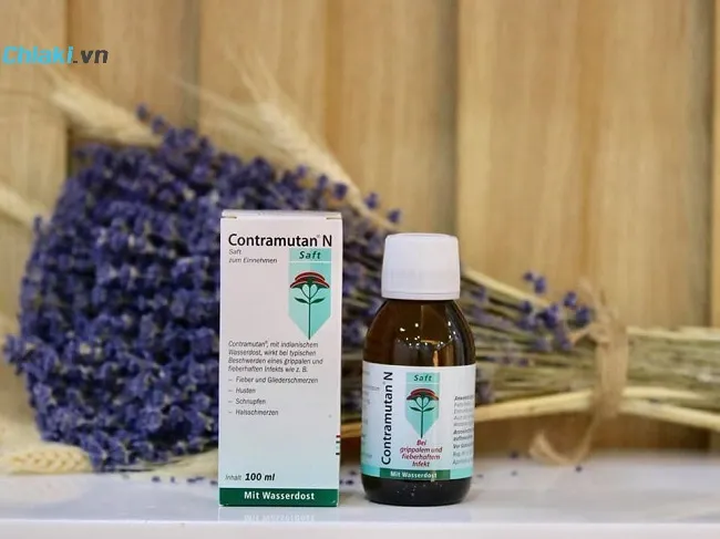 Siro Contramutan N Saft 5in1 hỗ trợ giải cảm