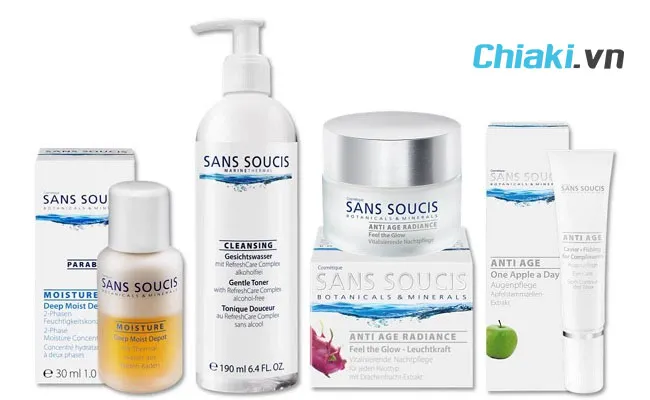 Thương hiệu mỹ phẩm Đức Sans Soucis