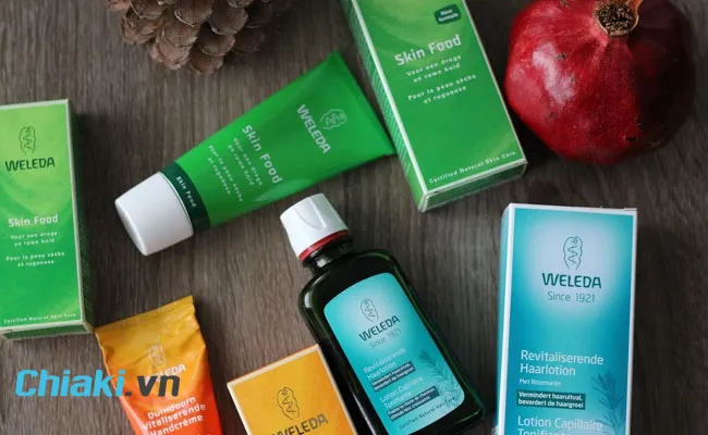 Thương hiệu mỹ phẩm của Đức Weleda