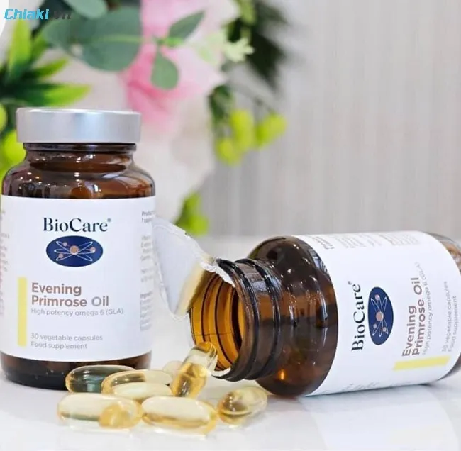 Vi&ecirc;n uống tinh dầu hoa anh thảo BioCare Evening Primrose Oil