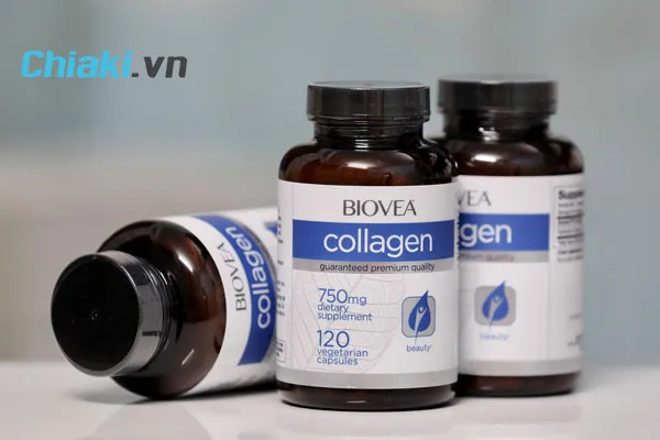 Vi&ecirc;n uống Collagen chống l&atilde;o h&oacute;a của Đức Collagen Biovea