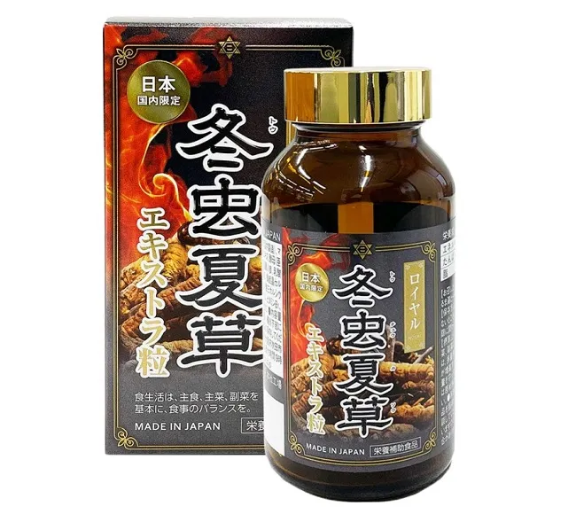 Vi&ecirc;n uống đ&ocirc;ng tr&ugrave;ng hạ thảo Nhật Bản Royal Nichiei Bussan