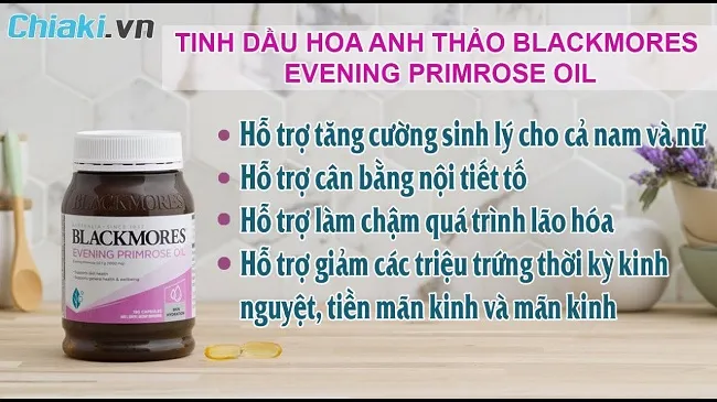 Vi&ecirc;n uống tinh dầu hoa Anh Thảo &Uacute;c Blackmores