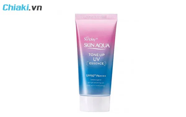 kem chống nắng trang điểm Sunplay Skin Aqua Tone Up UV Essence