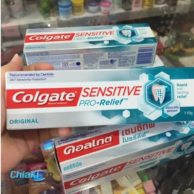 Kem đ&aacute;nh răng trị &ecirc; buốt Colgate