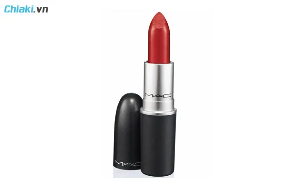Son đỏ đậm Mac Ruby Woo 707 si&ecirc;u l&igrave;