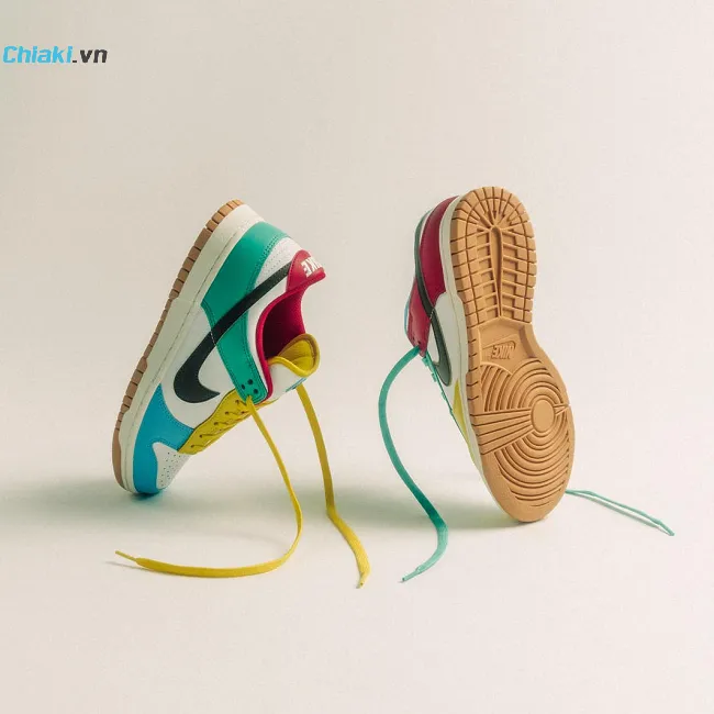 Gi&agrave;y Nike Dunk Low Free 99 White