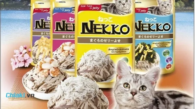 Pate cho m&egrave;o Nekko
