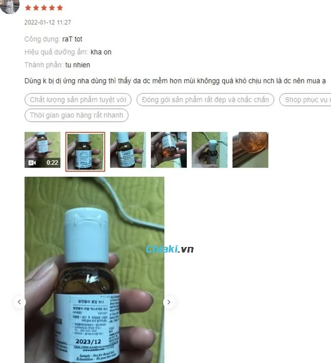 Review Toner cho da nhạy cảm, dầu mụn Kiehl&rsquo;s hoa c&uacute;c