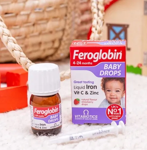 Siro vitamin C cho b&eacute; Feroglobin Baby Drops