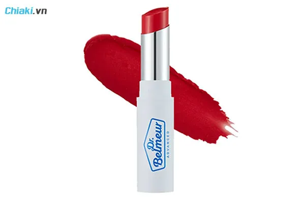 son m&agrave;u hồng cam The Face Shop Dr Belmeur Advanced Cica Touch