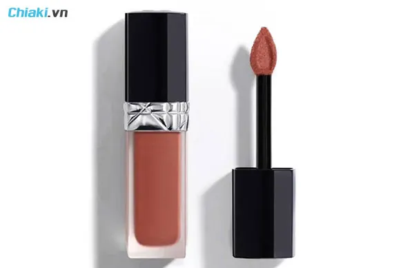 Son m&agrave;u hồng cam Dior Rouge Forever 200 Nude Touch