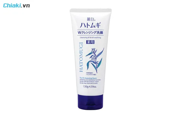 sữa rửa mặt tạo bọt Hatomugi Naturie