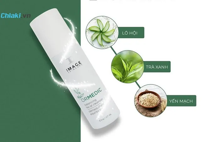 Sữa rửa mặt Image Skincare Ormedic Balancing Facial Cleanser