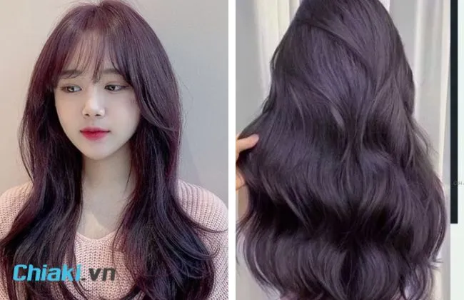 T&oacute;c m&agrave;u t&iacute;m trầm
