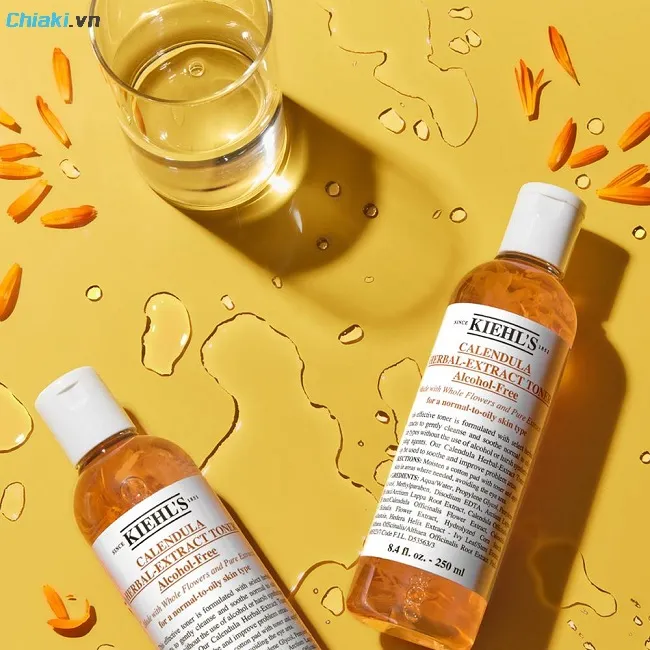 Toner cho da nhạy cảm, dầu mụn Kiehl&rsquo;s hoa c&uacute;c