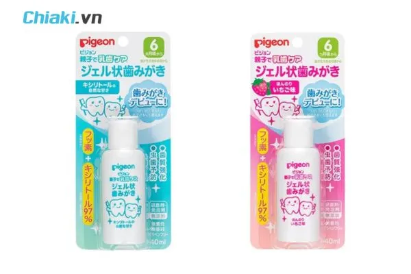 Kem đ&aacute;nh răng Pigeon dạng gel cho b&eacute; từ 6 th&aacute;ng tuổi