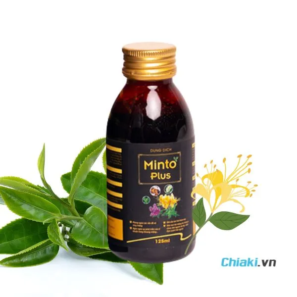 Nước s&uacute;c miệng cho người niềng răng Minto Plus