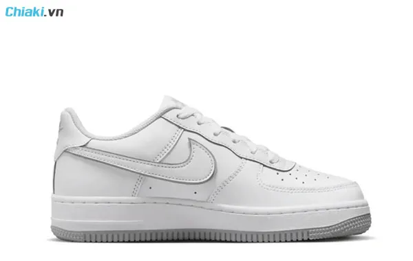 review gi&agrave;y nike Air Force 1 Low GS 'White Wolf Grey' DX5805-100