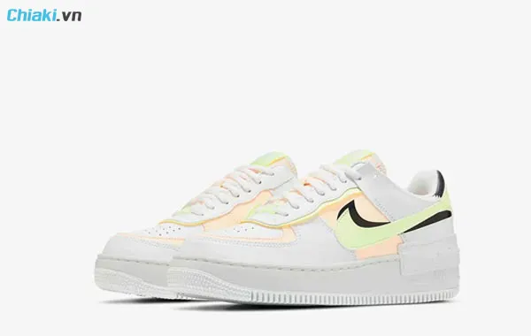 review gi&agrave;y nike Air Force 1 Shadow Crimson Tint CI0919-107
