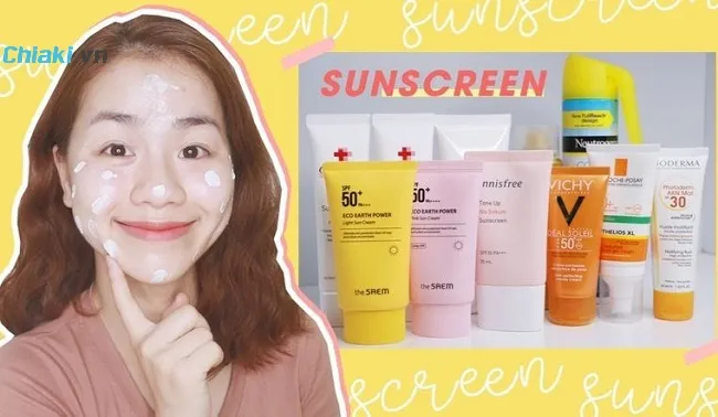 Ti&ecirc;u ch&iacute; chọn kem chống nắng Sun Cream theo từng loại da