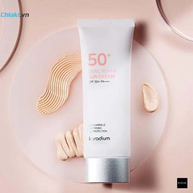 Kem chống nắng Karadium Snail Repair Sun Cream