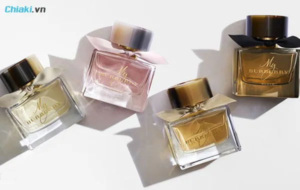 nước hoa burberry nữ c&oacute; nhiều m&ugrave;i hương rất được y&ecirc;u th&iacute;ch