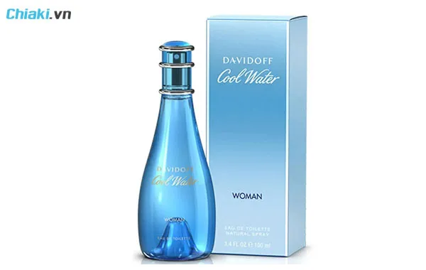 nước hoa m&ugrave;i hoa hồng Davidoff Cool Water Woman