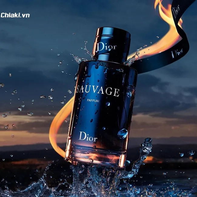 Vị tr&iacute; xịt nước hoa Dior Sauvage