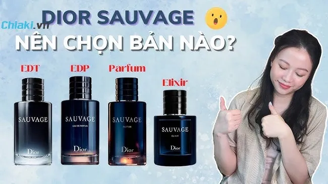 Dior Sauvage c&oacute; mấy loại?