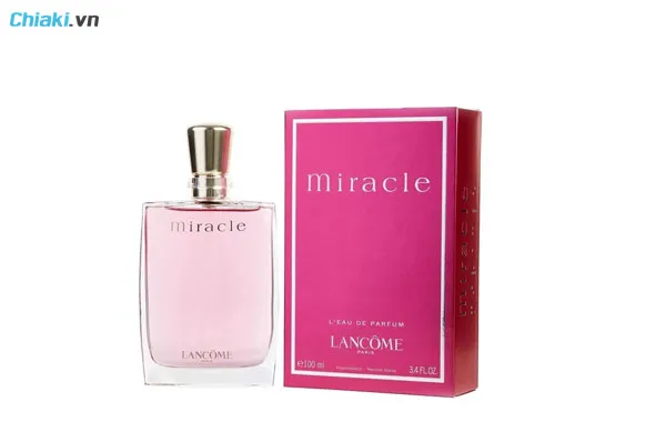 nước hoa m&agrave;u hồng Lancome Miracle Eau De Parfum