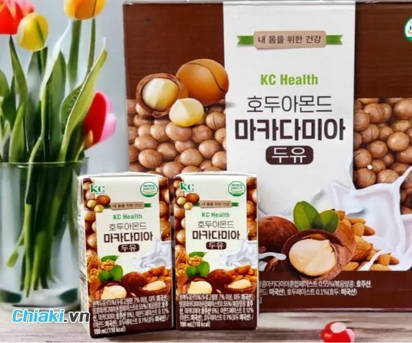 Sữa hạt Macadamia KC Health H&agrave;n Quốc