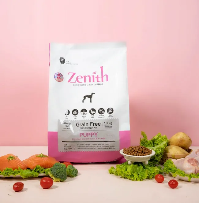 Thức ăn hạt cho ch&oacute; con Zenith
