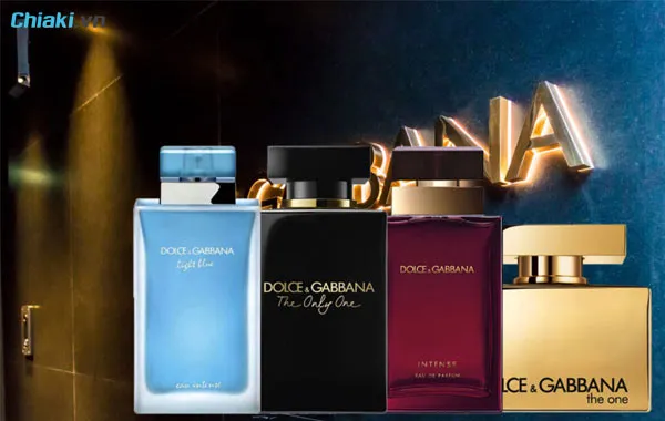 nước hoa &yacute; thương hiệu Dolce & Gabbana