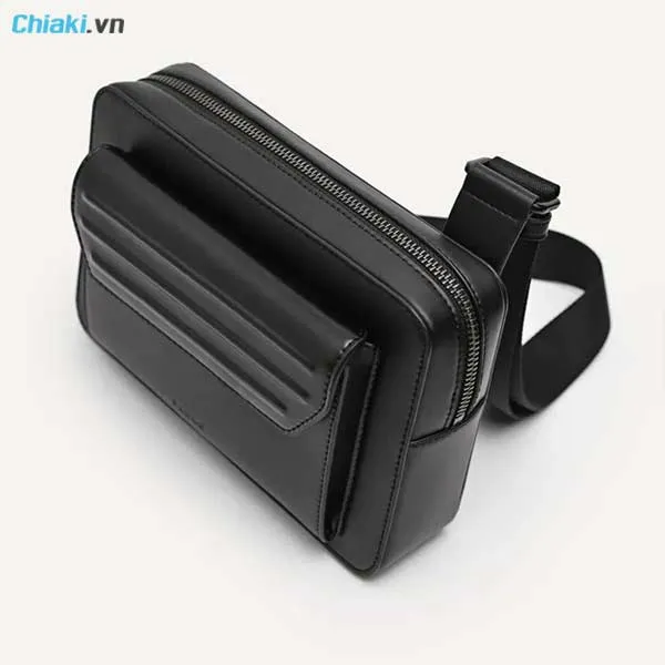 T&uacute;i đeo ch&eacute;o nam h&agrave;ng hiệu Pedro Sling Bag Black PM2-25210206&nbsp;