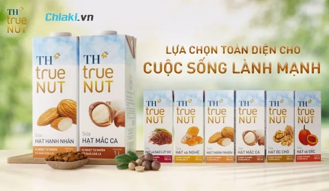 Sữa TH True Nut hạt &oacute;c ch&oacute;