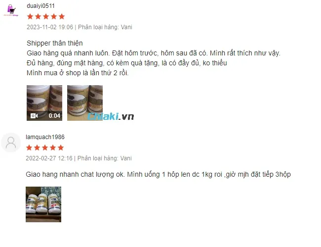 Đ&aacute;nh gi&aacute; của người d&ugrave;ng khi sử dụng&nbsp;sữa Top Mass