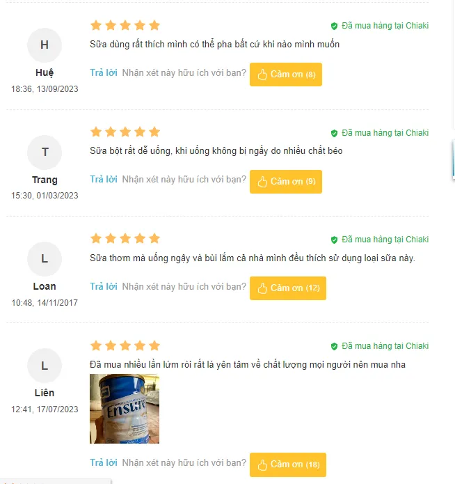 Đ&aacute;nh gi&aacute; khi sử dụng