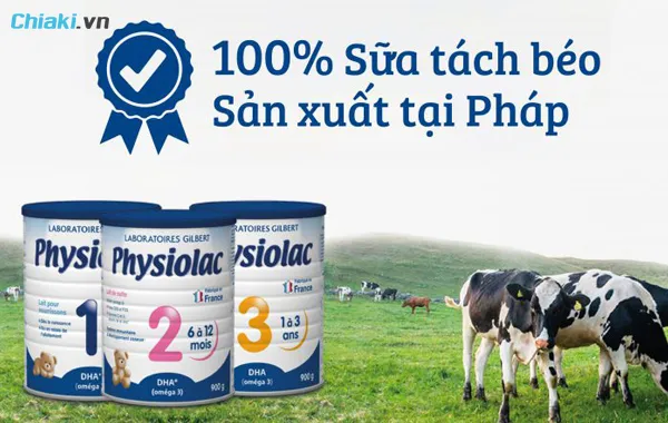 đ&aacute;nh gi&aacute; sữa physiolac