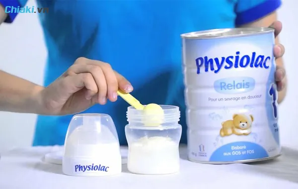 c&aacute;ch pha sữa physiolac