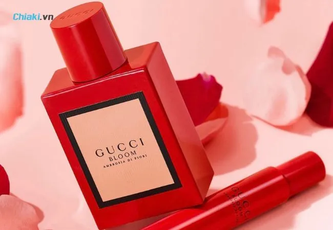 Nước hoa Gucci nữ Bloom Ambrosia Di Fiori&nbsp; Eau de Parfum hương thơm sang trọng